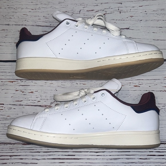 Adidas Original•Stan Smith 'Chenille Pack - Shadow Red'•Sz-7.5•New W/Tags - Picture 4 of 10